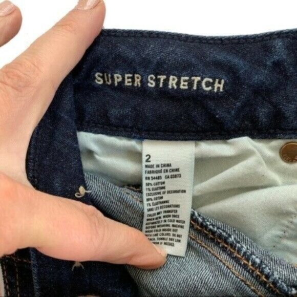 American Eagle Super Stretch Cutoff Shortie 2 - Picture 5 of 7